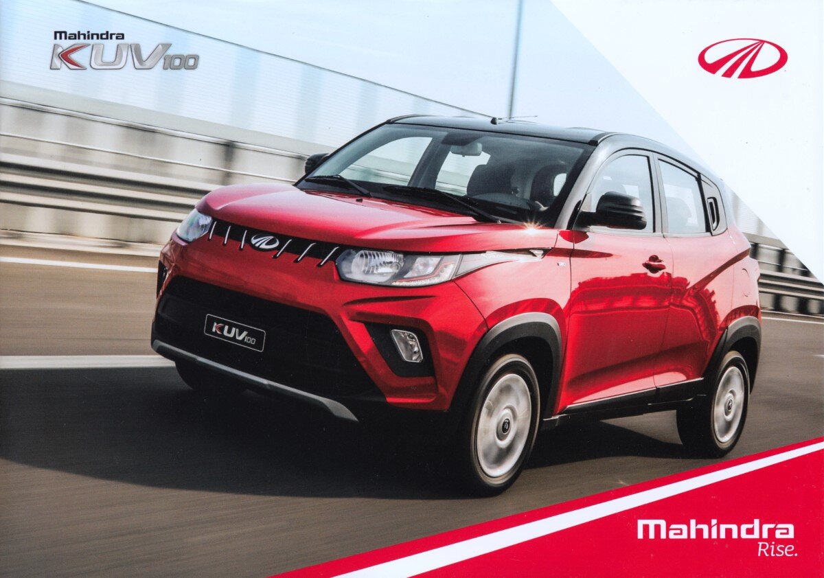 MAHINDRA bilbrochure, auto katalog, auto prospekt, automobile